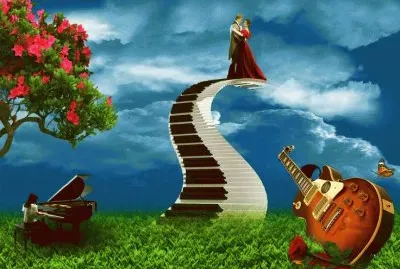 Music in the air jigsaw puzzle