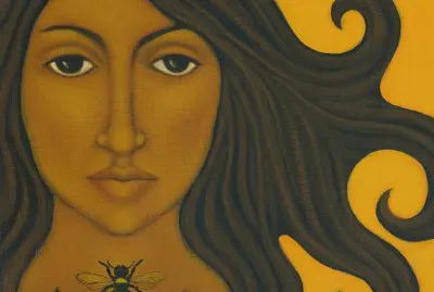 The Bee Keeper  Mexican art jigsaw puzzle