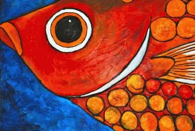 Fish Painting jigsaw puzzle