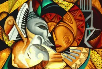 Black art in the USA jigsaw puzzle