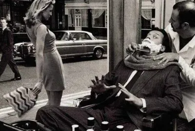 Un barbero distraÃ­do jigsaw puzzle