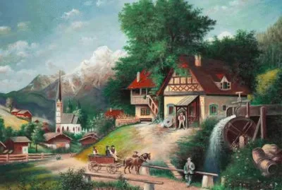 Swiss village