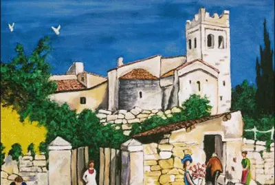 Mediterranean Church jigsaw puzzle