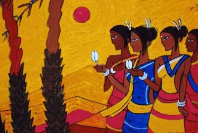 Tribal Woman by Jiaur Rahman jigsaw puzzle