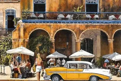 Cafe downtown Havanna