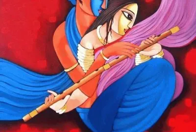 Indian figurative painter Sekhar Roy