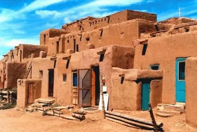 Taos  New Mexico village jigsaw puzzle