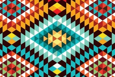 Tribal African pattern jigsaw puzzle