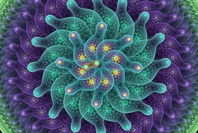 Fractal jigsaw puzzle