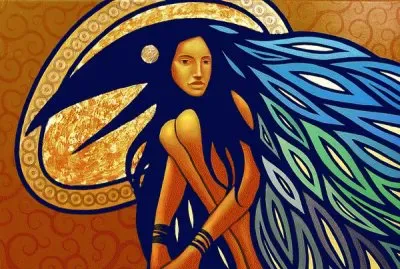 Native Indian Lady jigsaw puzzle