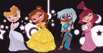 Cinderella Belle Kida Megara