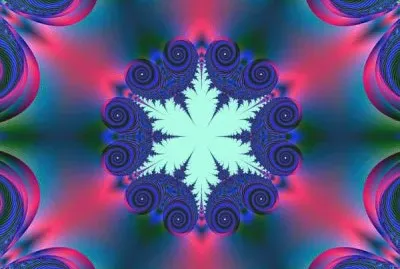 Pink-Blue Fractal