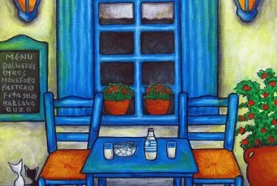 Taverna Greece jigsaw puzzle