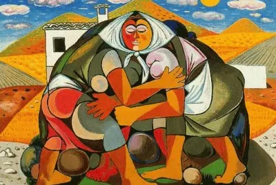 Spanish art by Rafael Zabaleta jigsaw puzzle