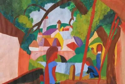 פאזל של Agust Macke 1887-1914