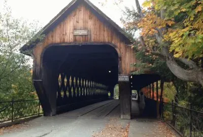 Covered Bridge Woodstock Vermont 2014