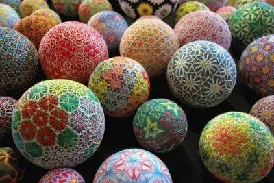 Japanese Temari Balls jigsaw puzzle