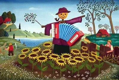 The scarecrow by Mihai Dascalu jigsaw puzzle