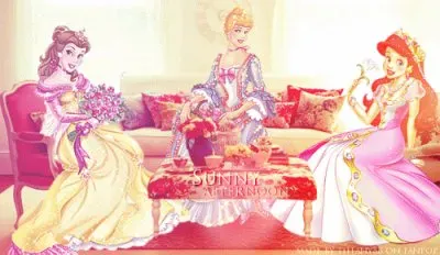 Belle Cinderella Ariel