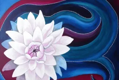 פאזל של Lotus Swirl