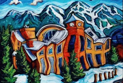 Whistler Brewhouse by Laura Zerebeski jigsaw puzzle