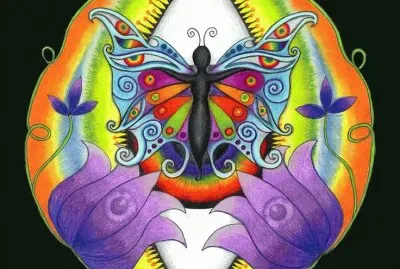 Butterfly by Cat Hawkins jigsaw puzzle