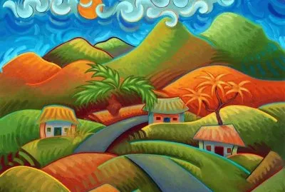 Hawaiian Mountains jigsaw puzzle