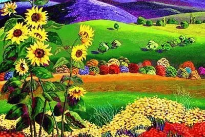 Sunflowers by Gene Brown jigsaw puzzle