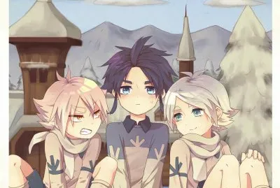 Aiden, Yukimura and Shawn