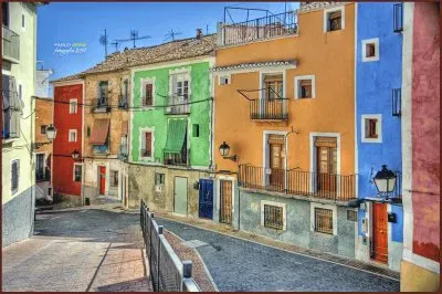 casas de colores jigsaw puzzle