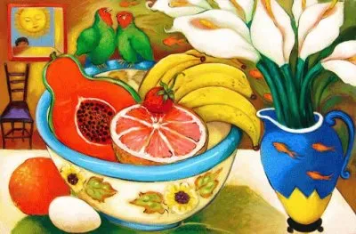 Fruit and Flowers jigsaw puzzle