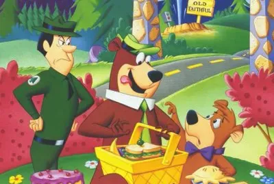 EL OSO YOGUI. jigsaw puzzle
