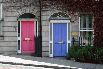 Puertas de colores jigsaw puzzle