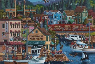 Ketchikan  Alaska by Eric Dowdle jigsaw puzzle