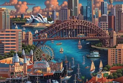 Sydney Australia  by Eric Dowdle