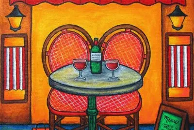 Bistro de Paris by Lisa Lorenz jigsaw puzzle