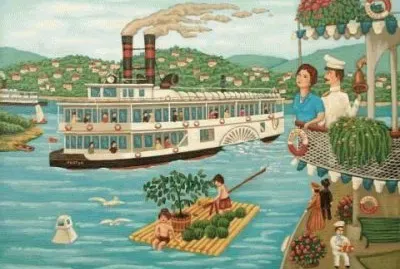 Mississippi River Boat