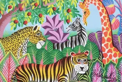 Eastern Cuban art jigsaw puzzle