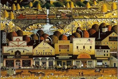 Sleepy Western Town
