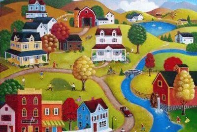 Country Village by Steven Klein