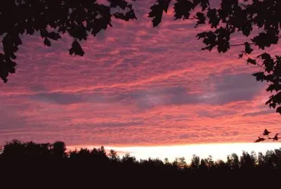 Cool coloured sunrise