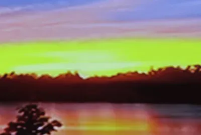 Wacky sunset