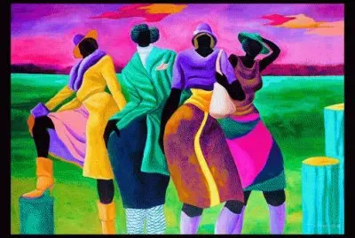 Sisters at the Beach jigsaw puzzle