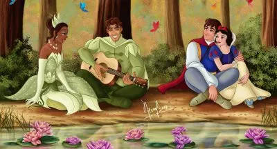Tiana Naveen SnowWhite Prince