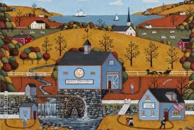 Half Moon Mill by  Joseph Holodook