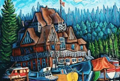 Vancouver Shipyard by Laura Zee