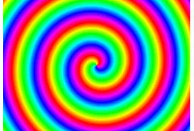 Arco Ã­ris - espiral