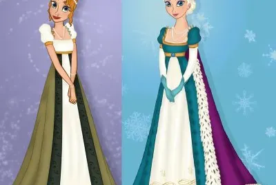 Anna Elsa jigsaw puzzle