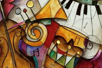 Music art by Eric Waugh jigsaw puzzle