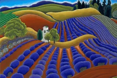 Lavender Fields in Oregon